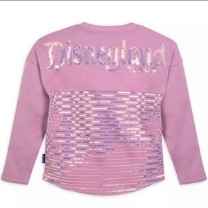 Disney Parks Disneyland Earidescent Sequin Spirit Jersey